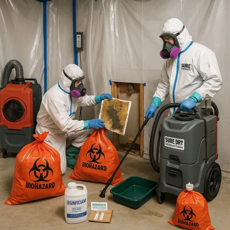 Contaminated Water Handling Protocols process in Upland, IN
