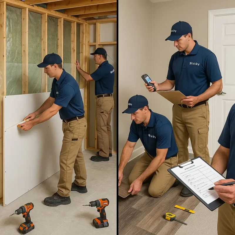 Repairs and Reconstruction process in Upland, IN
