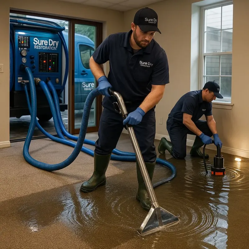 Water Extraction and Removal process in Upland, IN